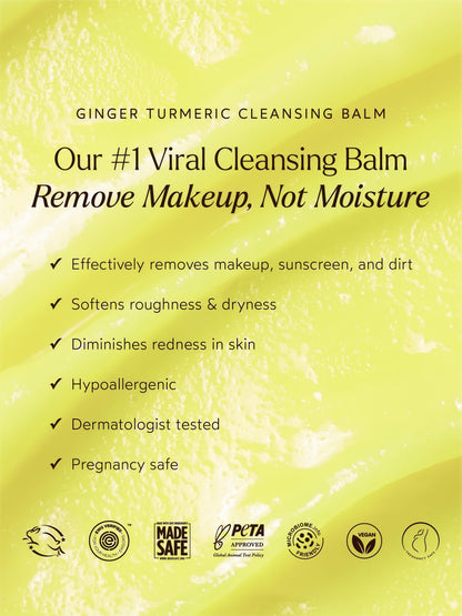 True Botanicals Ginger Turmeric Cleansing Balm 85g